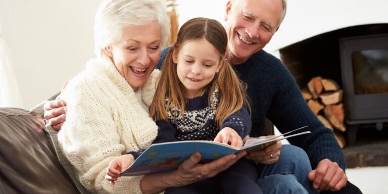 kids with grandparents