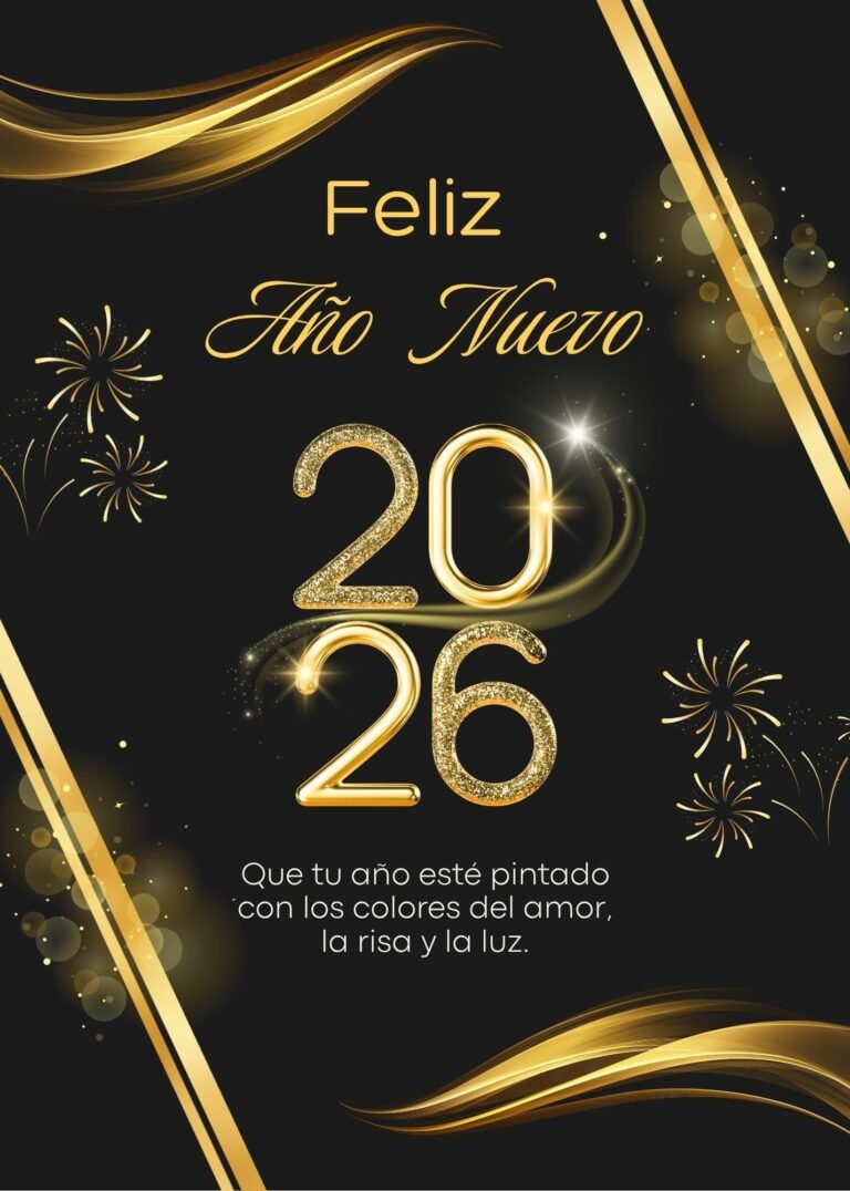 feliz año nuevo 2026 imágenes